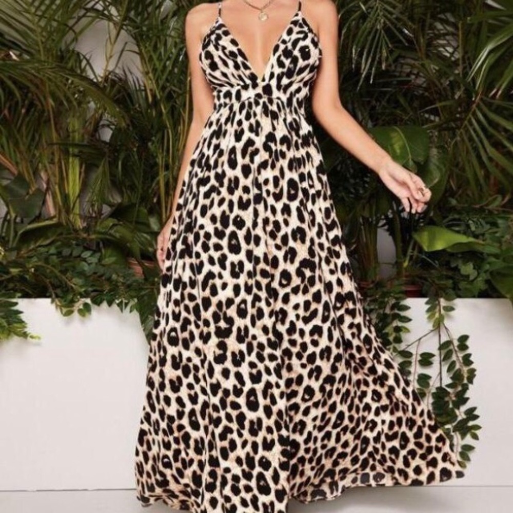 Leopard Maxi Dress